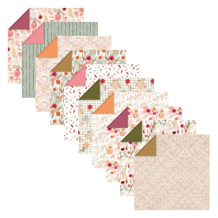Clairefontaine - Origami Kit - 60 Sheets - Dried Flowers