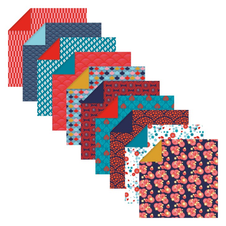 Clairefontaine - Origami Kit - 60 Sheets - Hanayo