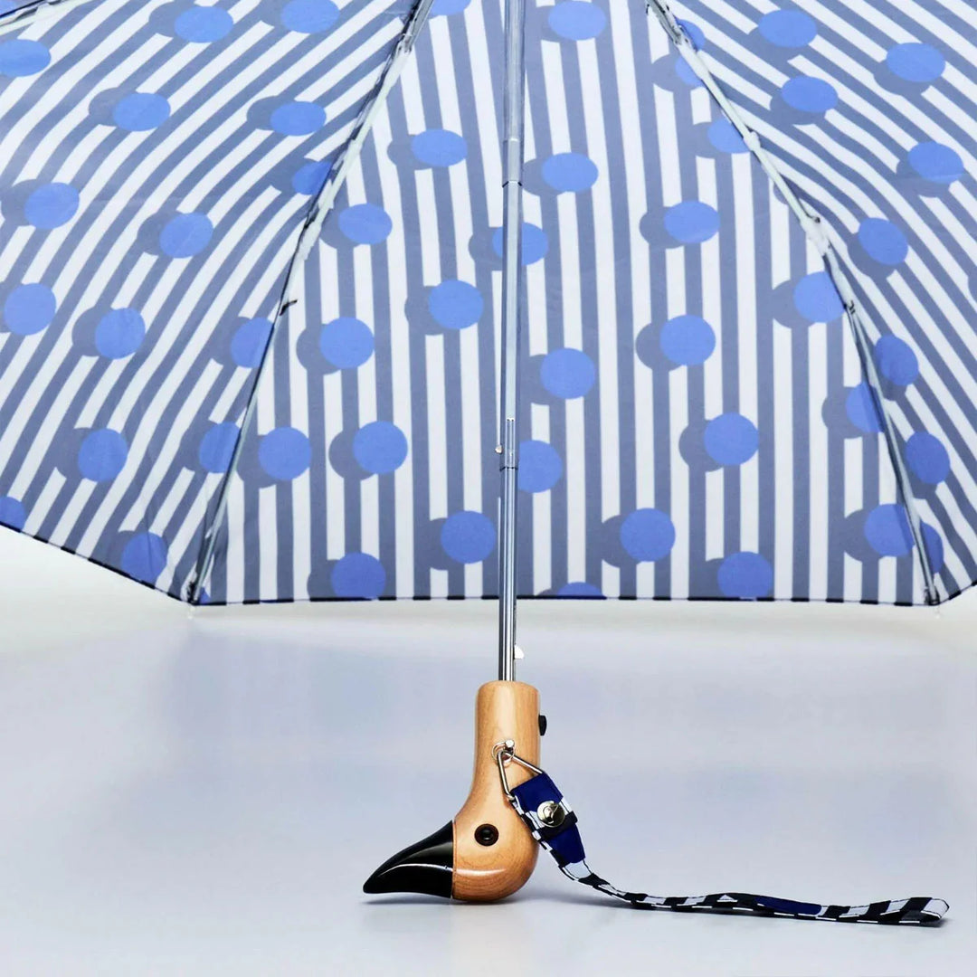 Original Duckhead - Compact Umbrella - Polkadot Stripe