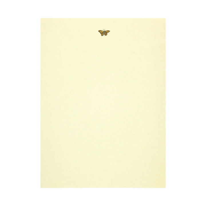 Peter Pauper Press - Letter-Perfect Stationery Set - Gold Butterfly