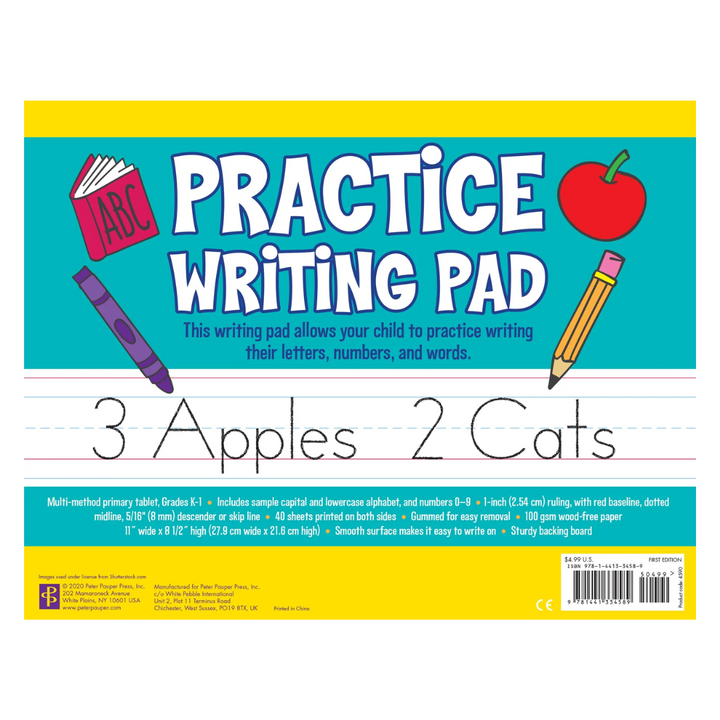 Peter Pauper Press - Practice Writing Pad