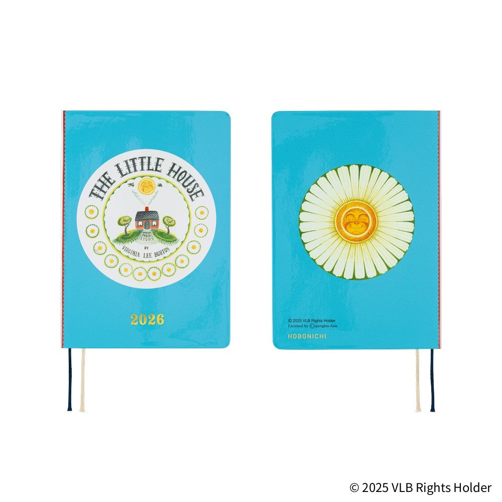 Hobonichi Techo 2026 -  Original (A6) HON Planner Book - Virginia Lee Burton: The Little House - English/January Start/Monday Start