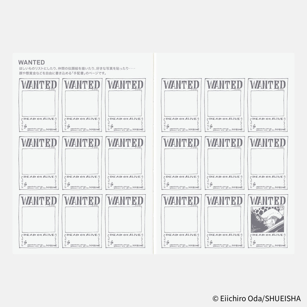 Hobonichi Techo 2026 - A6 Original Japanese Planner Book - One Piece Edition January Start - (Monday start)