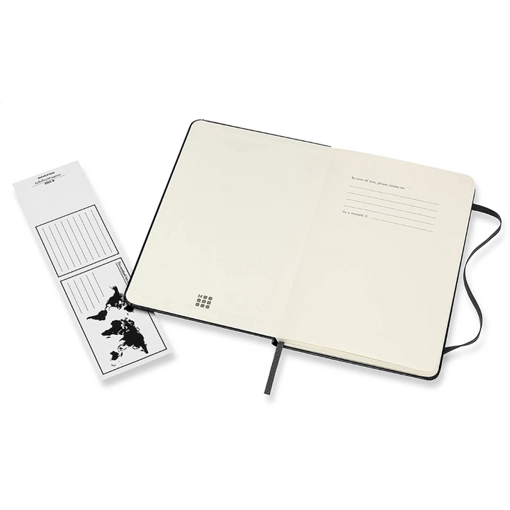 Moleskine - Classic Ruled Notebook - Large (Black/Softcover)