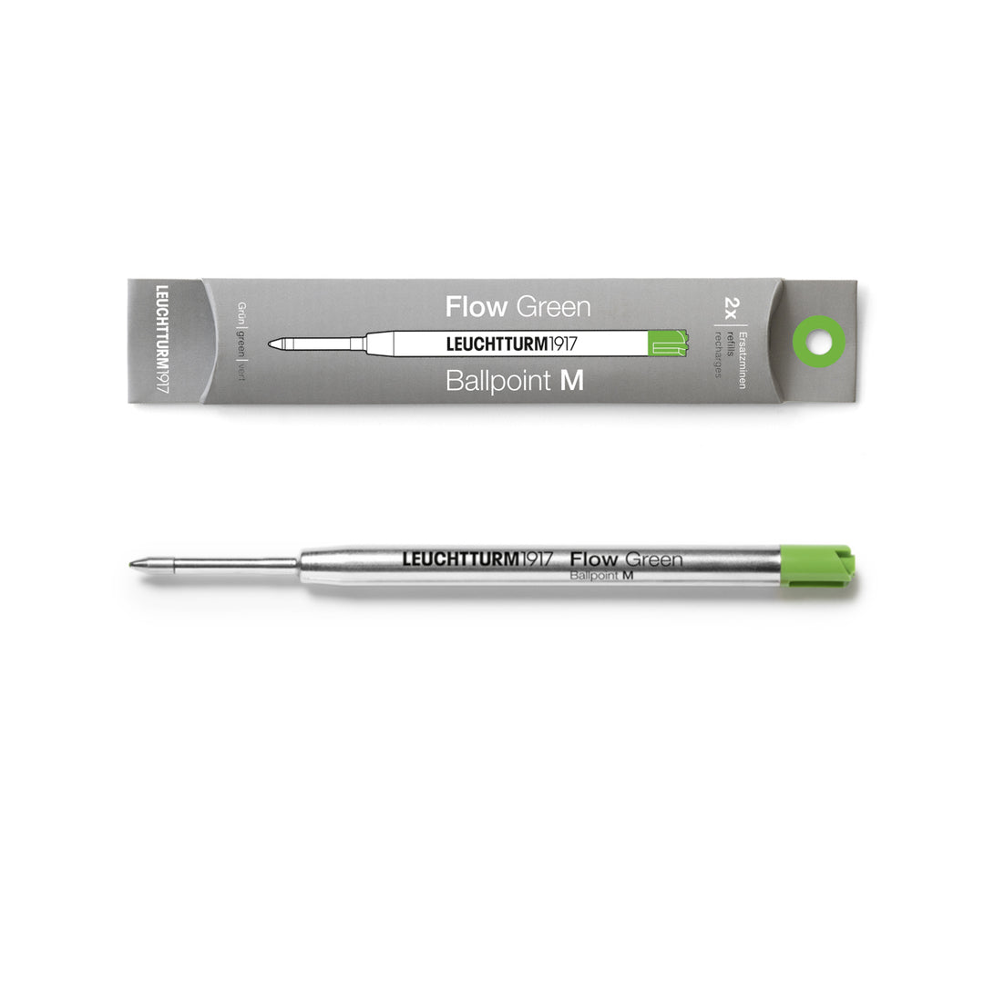 Leuchtturm1917 - Drehgriffel Nr. 1 -  Ballpoint Pen Refill - Medium Green