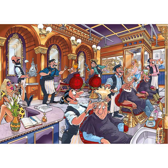 Wasgij - Mystery 27 - A Close Shave - 1000 pieces - Puzzle