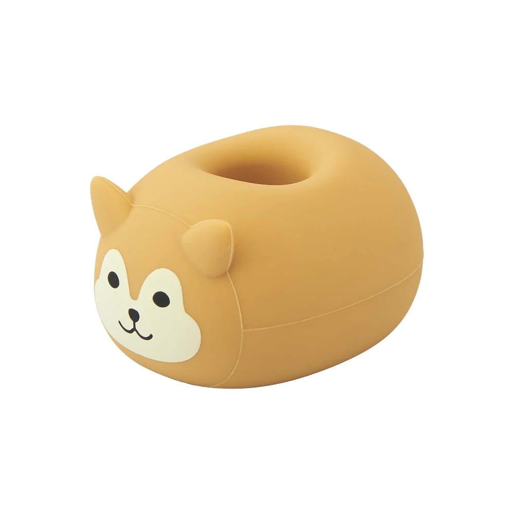 PUNILABO - Animal Nekorobi Pen Stand - Shiba Dog