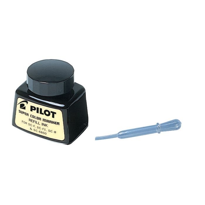 Pilot - Super Color Marker Refill Ink - Black