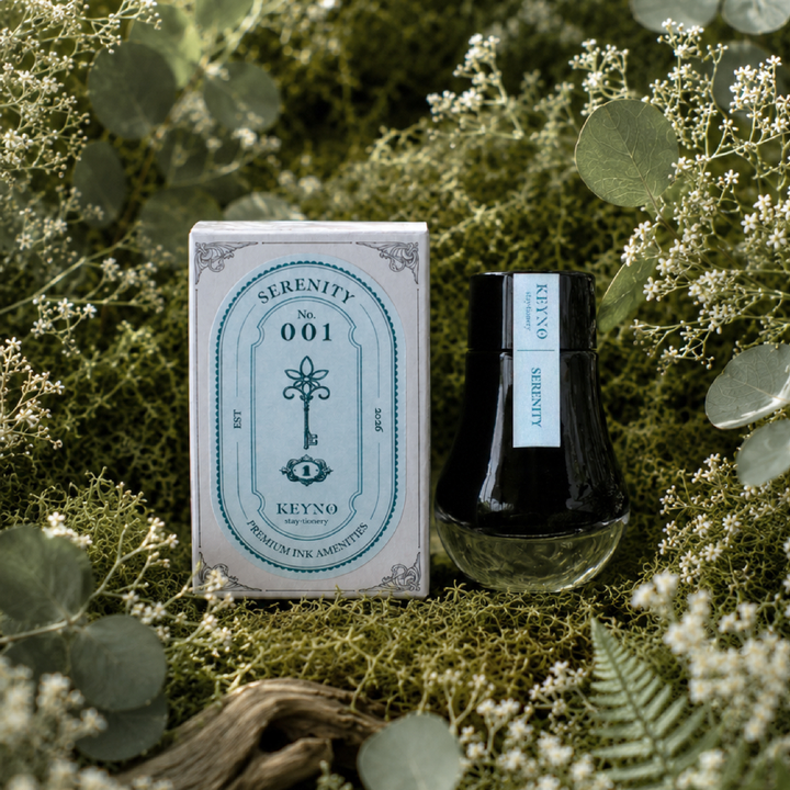 Dominant Industry – Premium Grade Series Bottled Fountain Pen Ink (25ml) – KEYNO No.001 Serenity