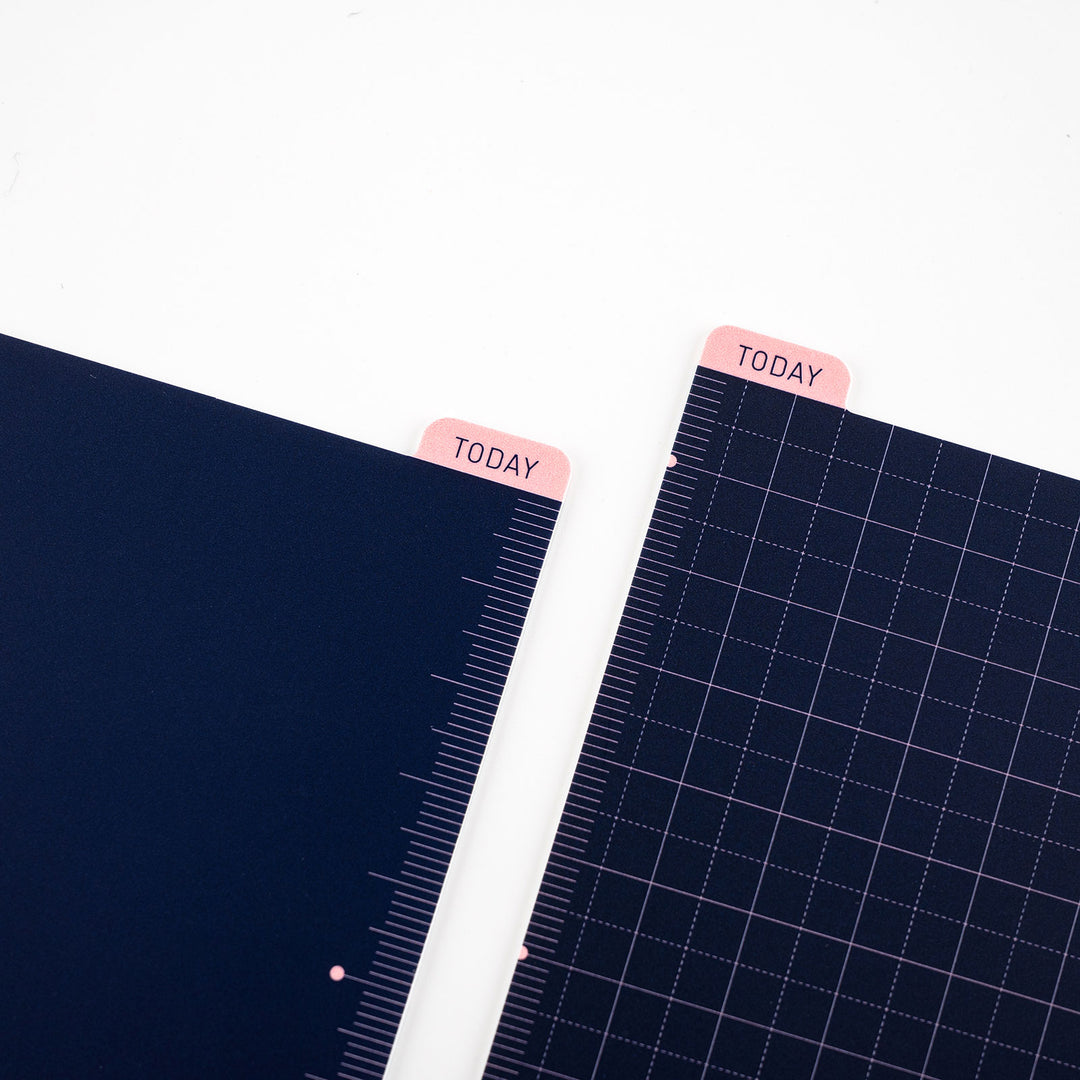 Hobonichi Techo 2024 - Pencil Board - Navy Blue x Pink (A5/A6/Weeks)