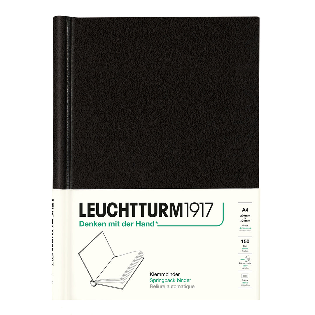 Leuchtturm1917 - A4 Springback Binder - Black
