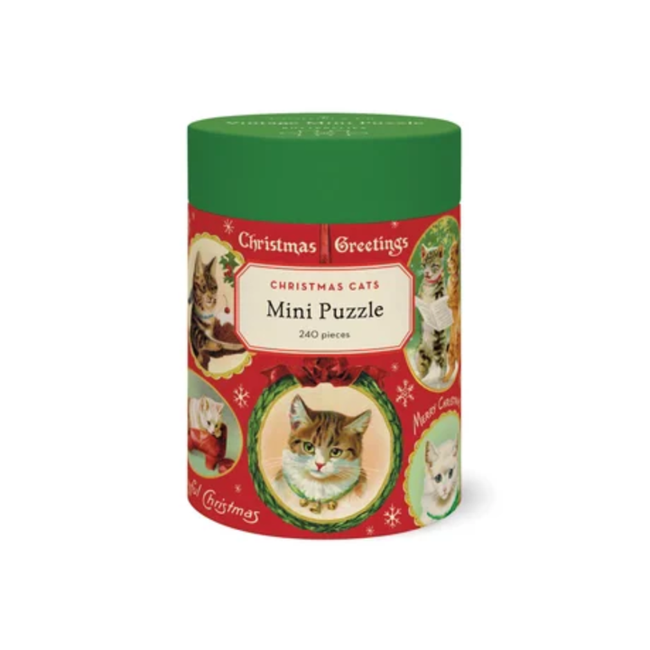 Cavallini & Co - Mini Puzzle - 240 Pieces - Christmas Cats