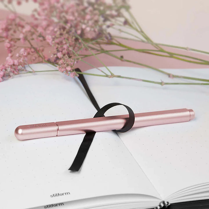 Stilform - ARC Gel Pen - Aluminium - Rose Moon