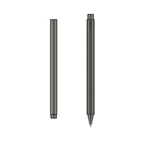 Stilform - Aluminium FLOW Rollerball Pen - Warp Black