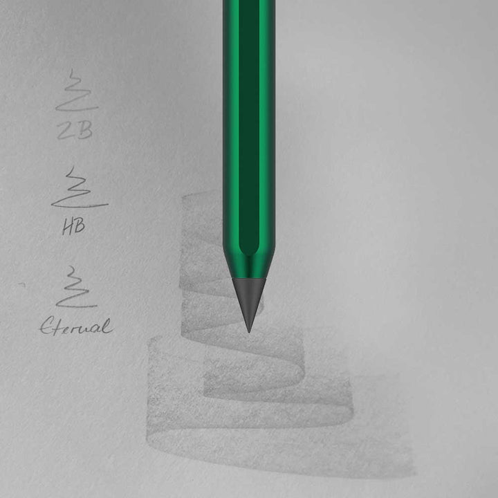 Stilform - Aluminium AEON Nano Pencil - Graphite Tip - Aurora Green