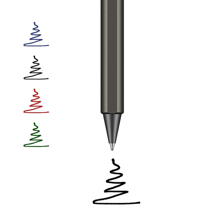 Stilform - Titanium FLOW Rollerball Pen - Titanium DLC Black