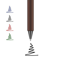 Stilform - Mid-Century Colour x FLOW Rollerball Pen - Walnut Brown