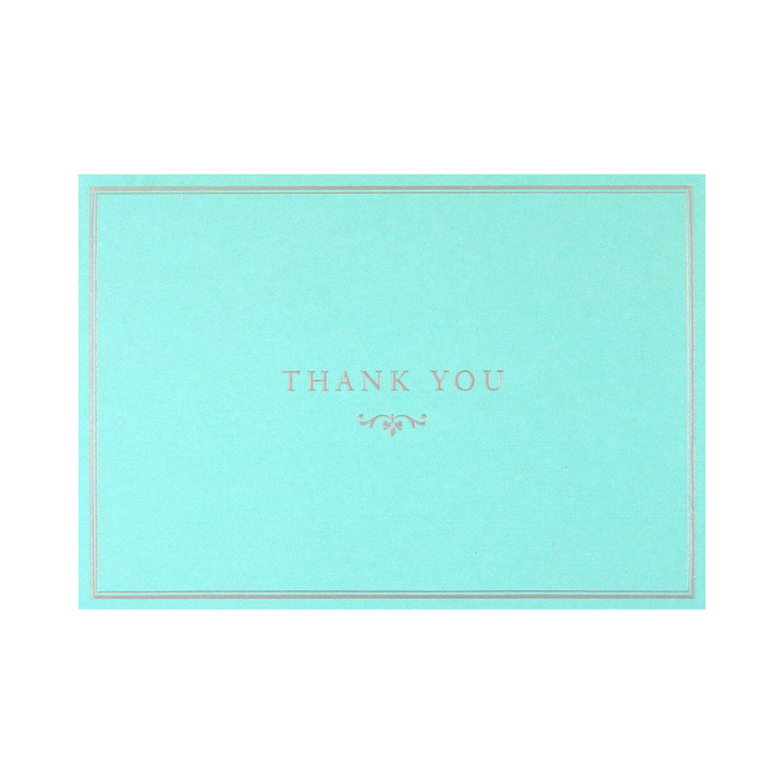 Peter Pauper Press - Thank You Boxed Note Cards - Blue Elegance