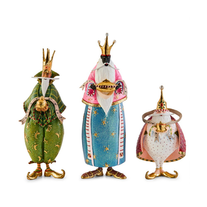 PATIENCE BREWSTER -  Nativity Three Kings - World Edition  Magi Figures