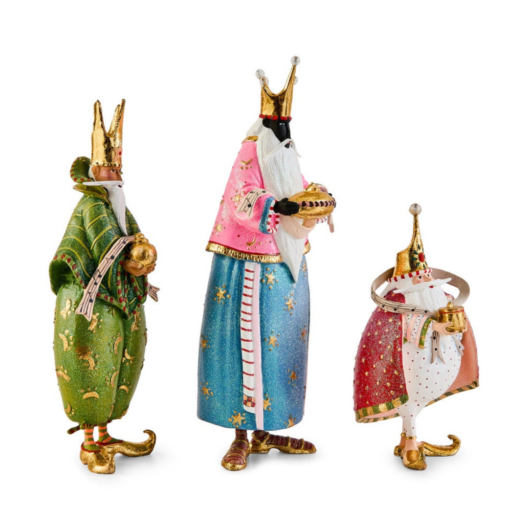 PATIENCE BREWSTER -  Nativity Three Kings - World Edition  Magi Figures