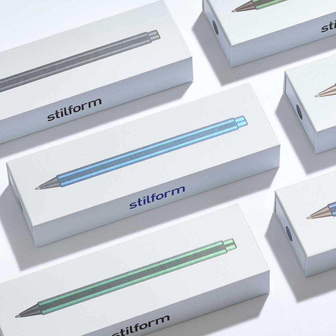 Stilform - Aluminium FLOW Rollerball Pen - Velvet Berry