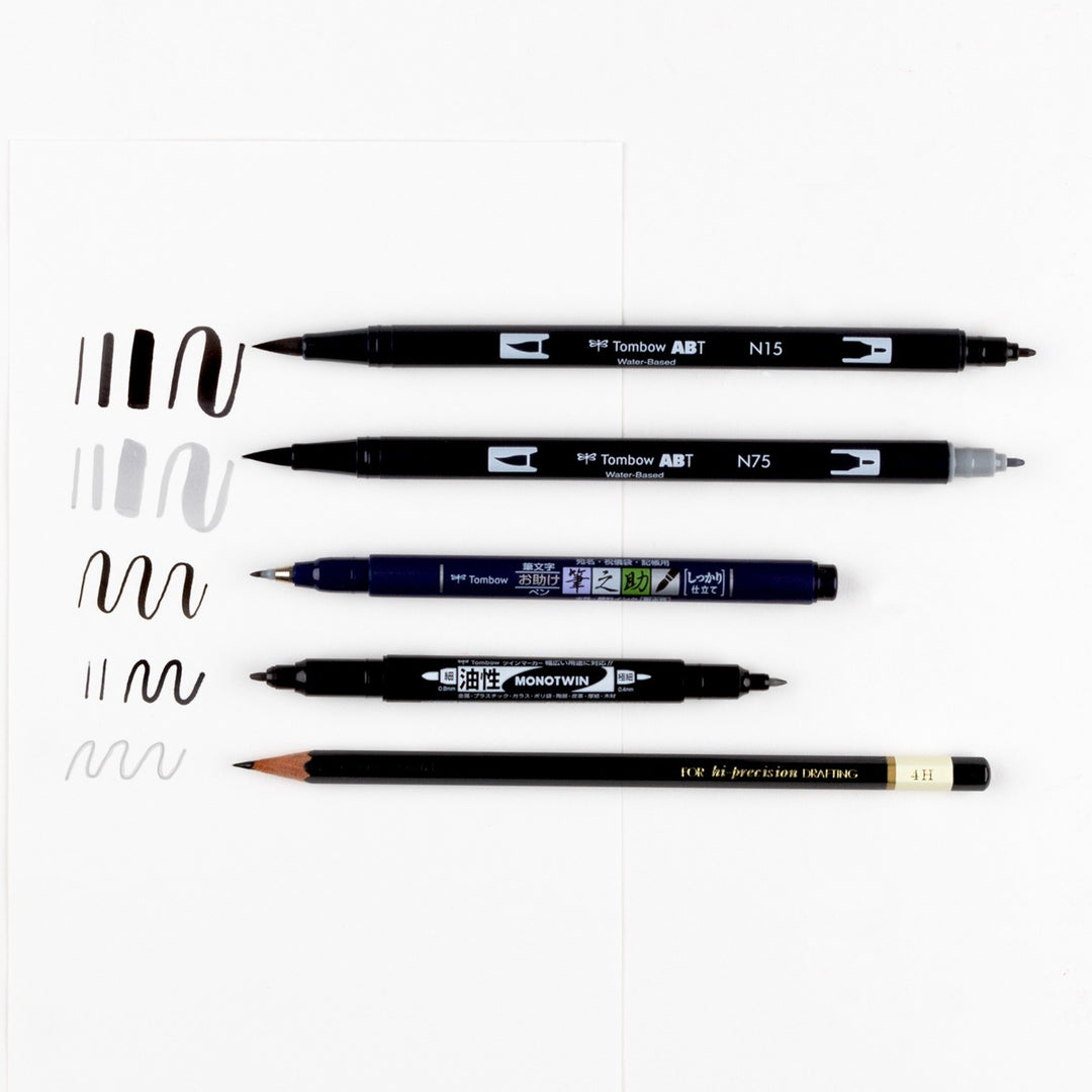 Tombow - Beginner Drawing Set - 6pcs