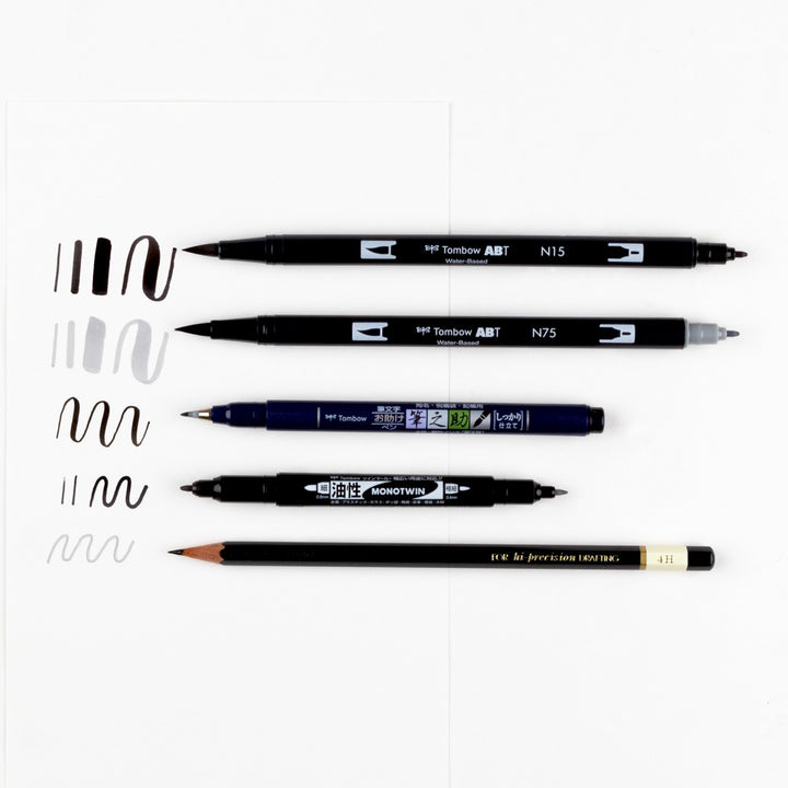 Tombow - Beginner Drawing Set - 6pcs