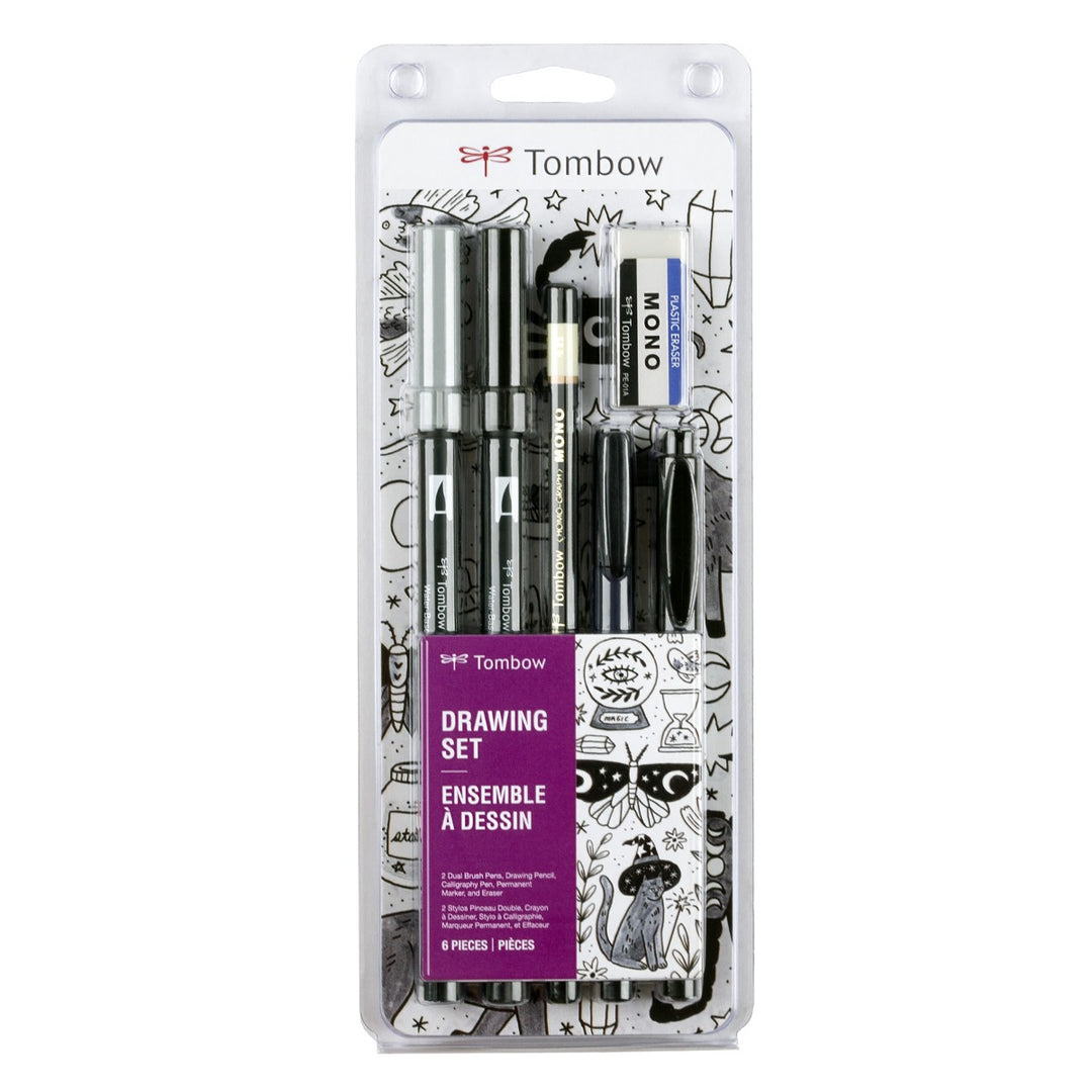 Tombow - Beginner Drawing Set - 6pcs