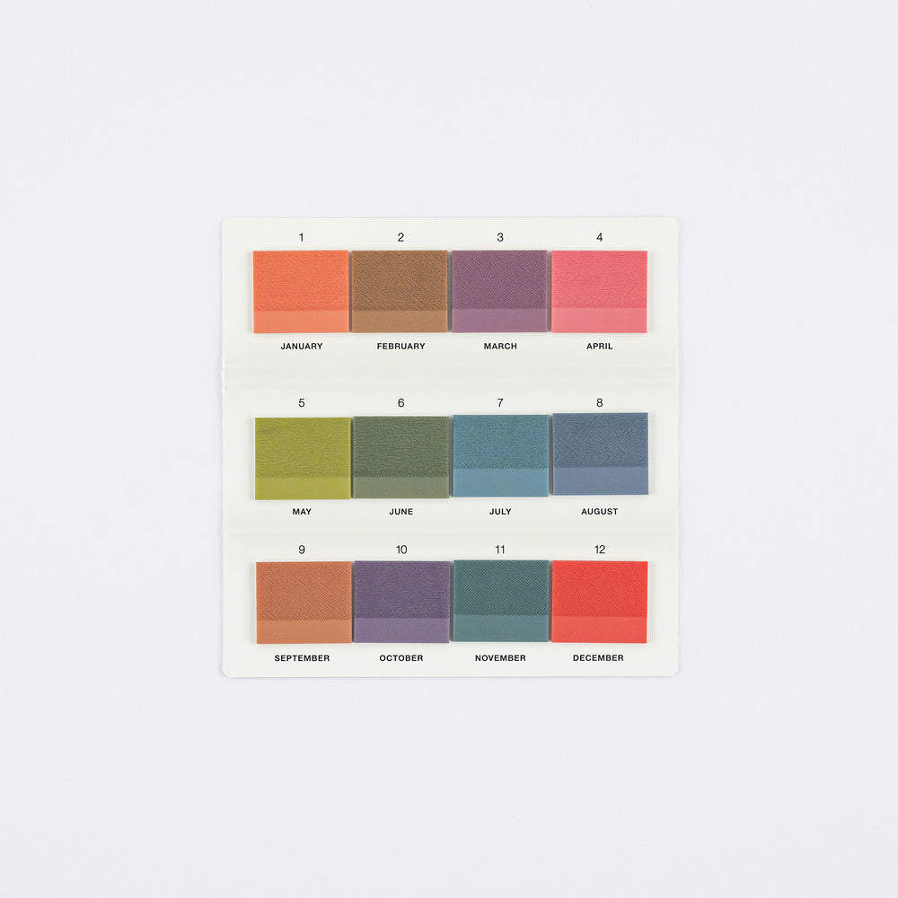 Hobonichi 2027 - TSUKI no IRO: Translucent Sticky Notes (Tiles)
