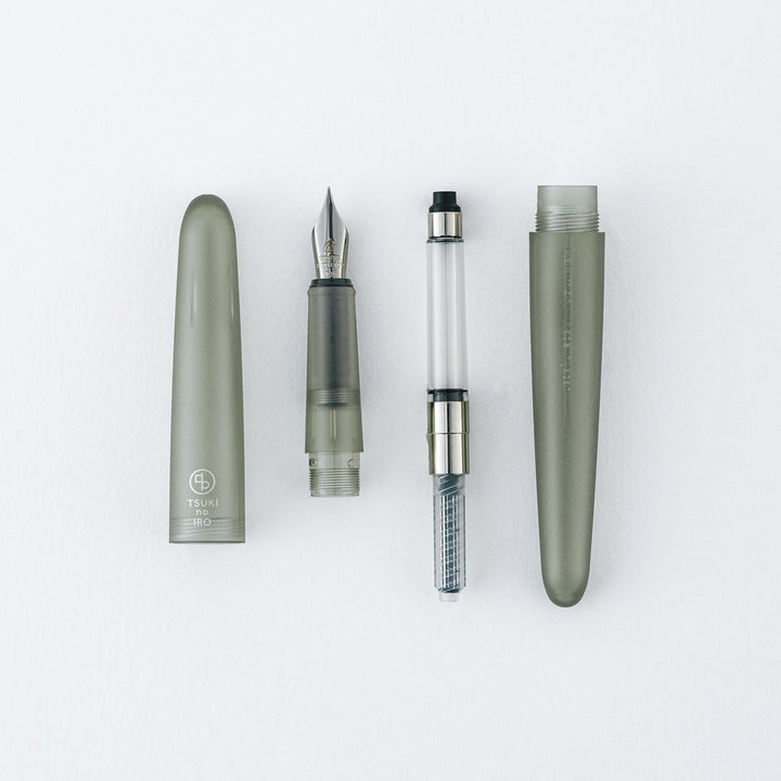 Hobonichi 2027 - Kakimori x TSUKI no IRO: Frost Fountain Pen (Extra Fine) - Hobonichi Techo Exclusive Color