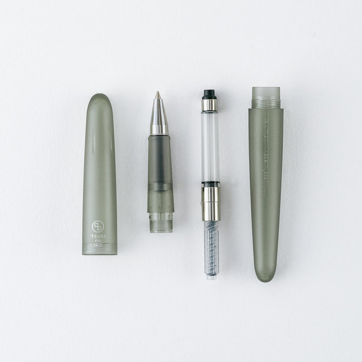 Hobonichi 2027 - Kakimori x TSUKI no IRO: Frost Rollerball Pen - Hobonichi Techo Exclusive Color