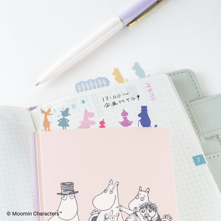 Hobonichi 2027 - Moomin: Index Sticky Notes (Friends of Moominvalley)