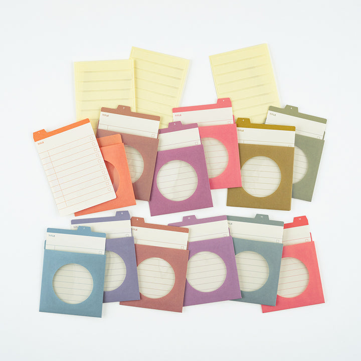 Hobonichi 2027 - TSUKI no IRO: 12 Month Index Pockets