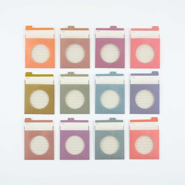 Hobonichi 2027 - TSUKI no IRO: 12 Month Index Pockets