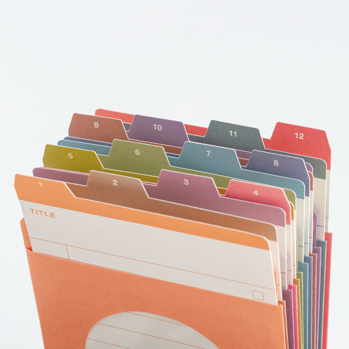 Hobonichi 2027 - TSUKI no IRO: 12 Month Index Pockets