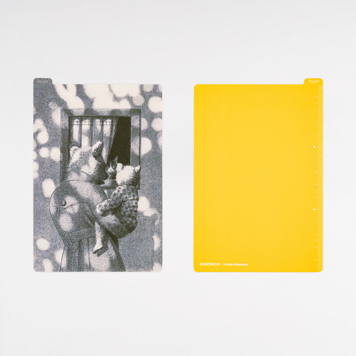 Hobonichi 2027 - Akiko Miyakoshi: Hobonichi Pencil Board for A6 Size (Sunny Day)