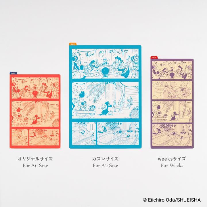 Hobonichi 2027 - ONE PIECE: Everyday Scenes Pencil Board (Assorted Sizes)