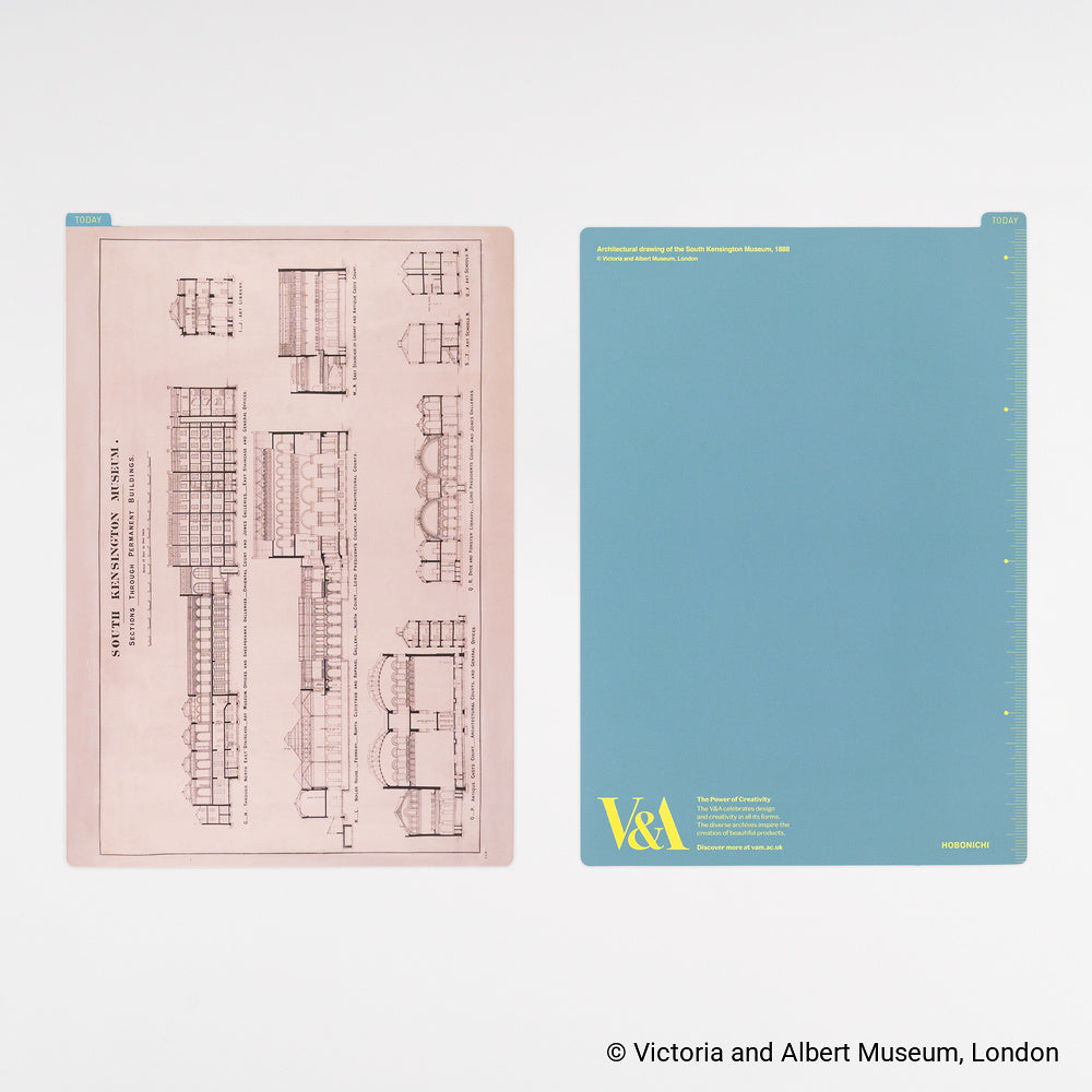 Hobonichi 2027 - V&A Series: Hobonichi Pencil Board for A5 Size (Architectural Drawing)
