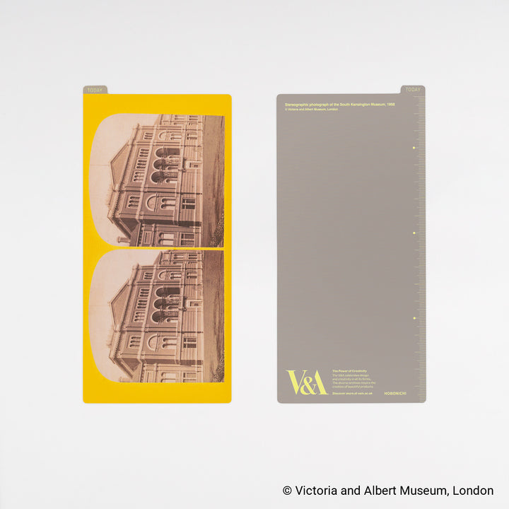 Hobonichi 2027 - V&A Series: Hobonichi Pencil Board for Weeks (Museum Stereographic Photograph)