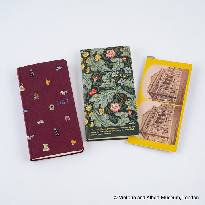 Hobonichi 2027 - V&A Series: Hobonichi Pencil Board for Weeks (Museum Stereographic Photograph)