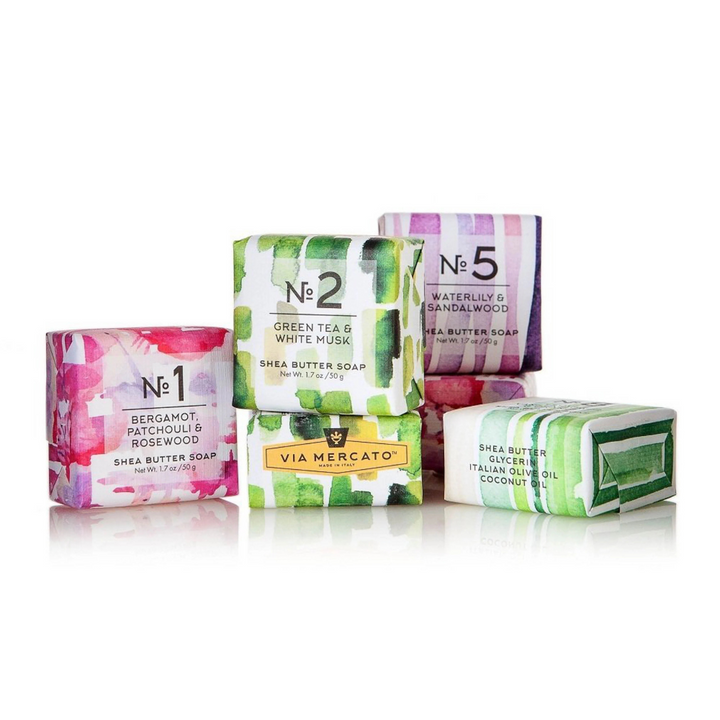 Via Mercato - European Shea Butter Soap - Clove, Vanilla Flower, & Orange - #8