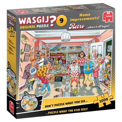 Wasgij - Original 9 - Home Improvements! - 1000 pieces - Puzzle Retro