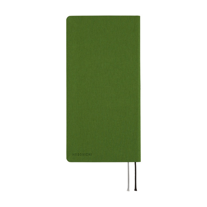 Hobonichi Techo 2026 - Weeks/Wallet Planner Book - Colors: Antique Green  [English/Tall & Slim/Jan Start]