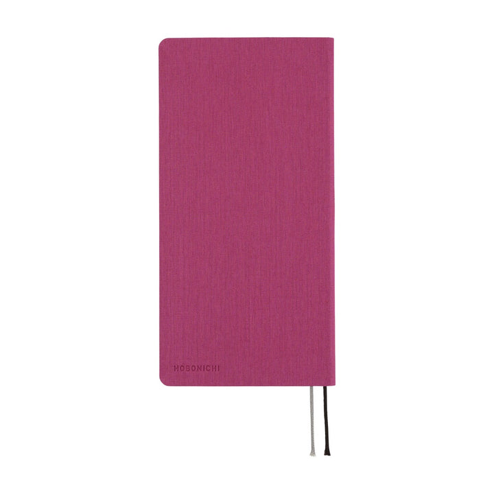 Hobonichi Techo 2026 - Weeks/Wallet Planner Book - Colors: Peony Purple [English/Tall & Slim/Jan Start]