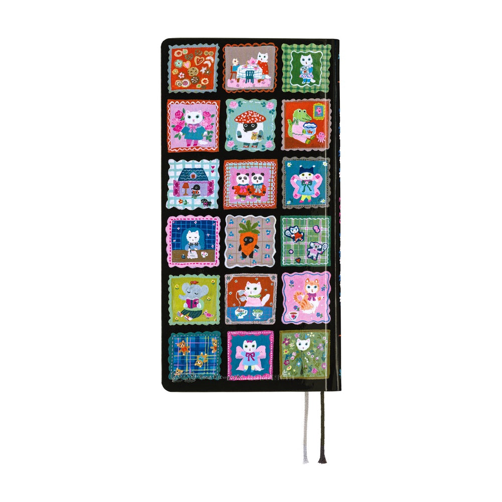 Hobonichi Techo 2026 - Weeks/Wallet Planner Book - Yumi Kitagishi: White Cat’s Daily Life [English/Tall & Slim/Jan Start]