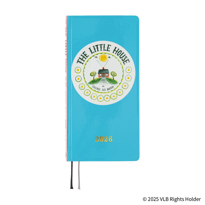 Hobonichi Techo 2026 - Weeks/Wallet Planner Book - Virginia Lee Burton: The Little House [English/Tall & Slim/Jan Start]