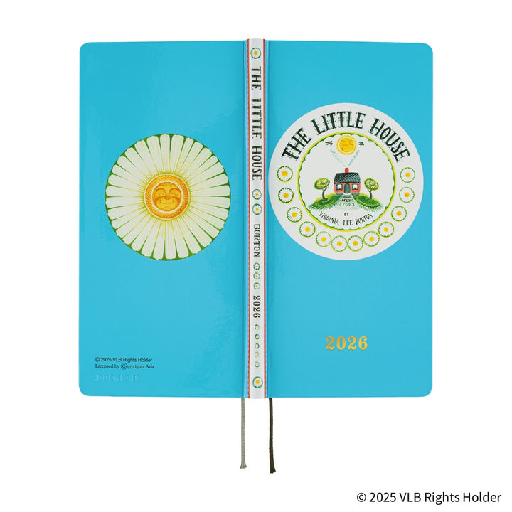 Hobonichi Techo 2026 - Weeks/Wallet Planner Book - Virginia Lee Burton: The Little House [English/Tall & Slim/Jan Start]