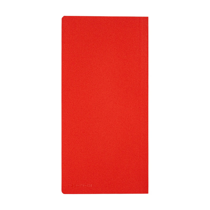 Hobonichi Techo 2026 - Weeks/Wallet MEGA Planner Book - Sneaker: Tomato Red [English/Tall & Slim/Jan Start]