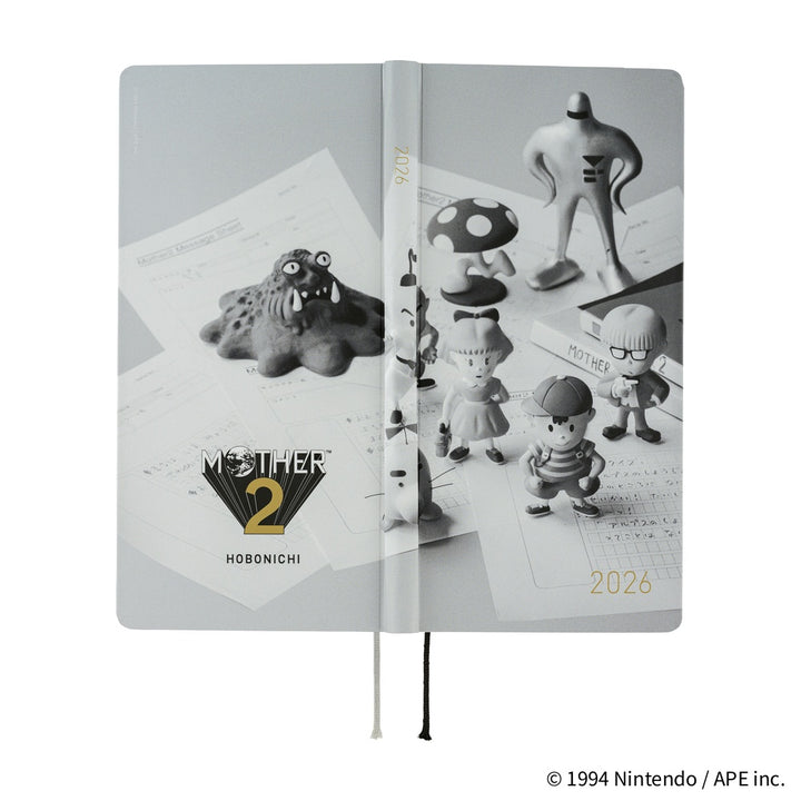 Hobonichi Techo 2026 - Weeks/Wallet Planner Book - MOTHER: The Secret of MOTHER 2 [English/Tall & Slim/Jan Start]