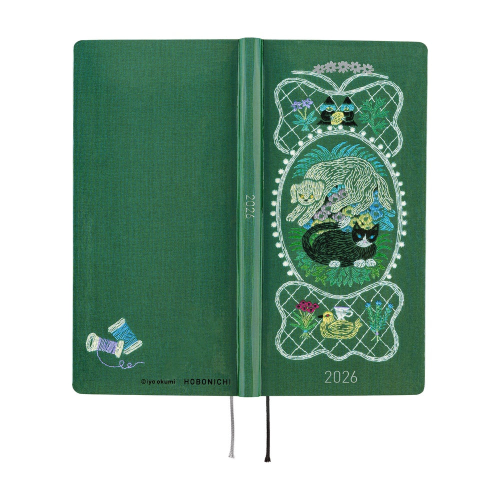 Hobonichi Techo 2026 - Weeks/Wallet Planner Book - iyo okumi: A Story About Me [English/Tall & Slim/Jan Start]